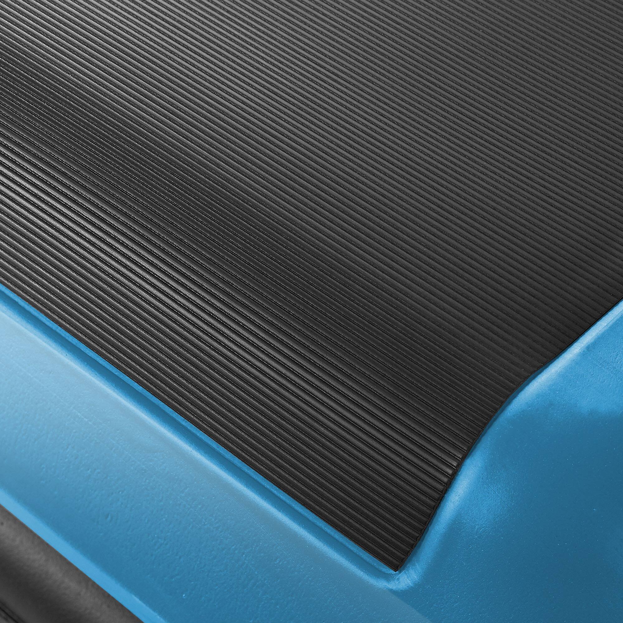 Alt View 3. Philosophy Gym - Aerobic Exercise Adjustable High Step Platform with 4 Risers - Blue.