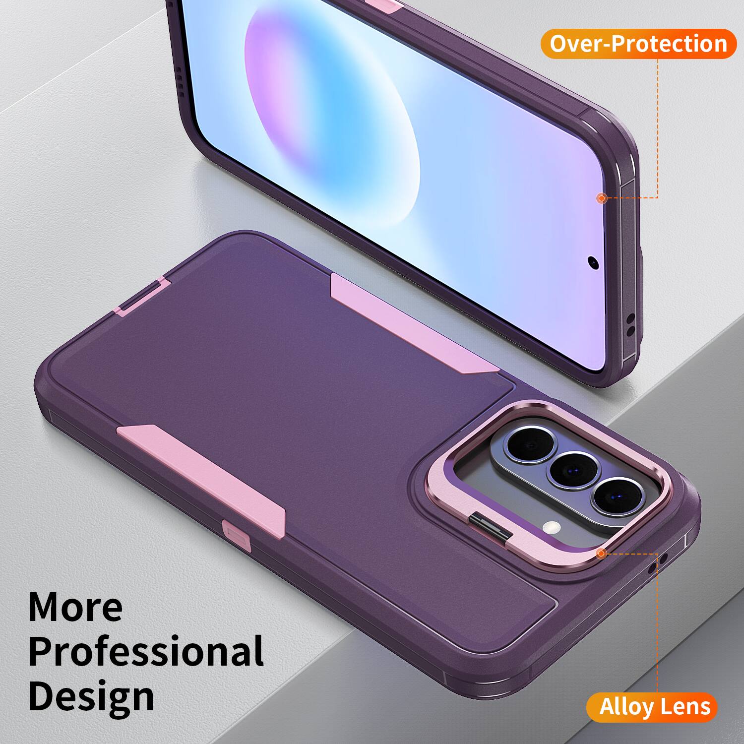 Over-Protection  
More Professional Design  
Alloy Lens