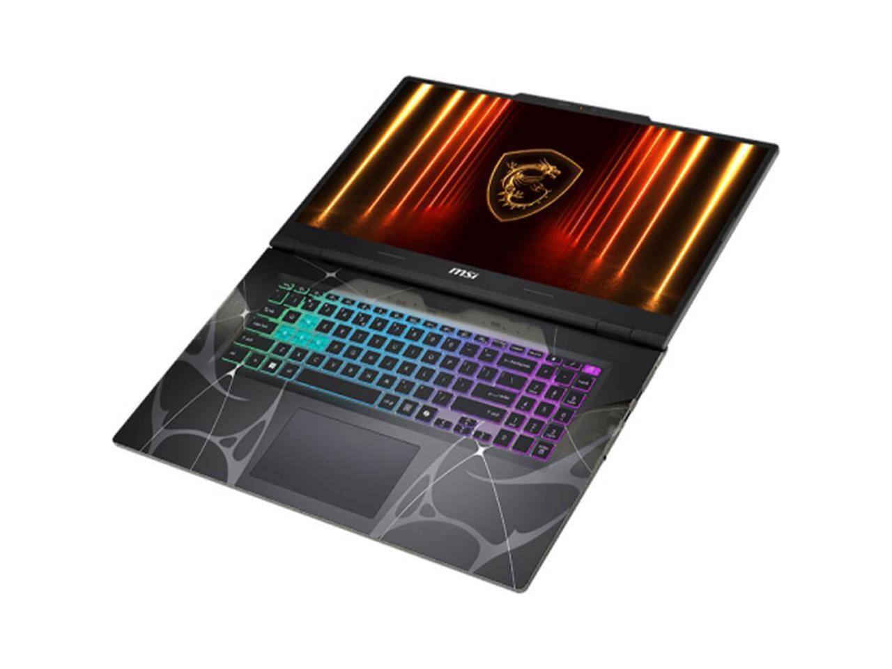Alt View 1. MSI - MSI CYBRG15B2071 15 inch Cyborg Gaming Laptop - Intel Core 7-240H - NVIDIA RTX 5060 - 16GB RAM / 512GB SSD - Translucent Black.
