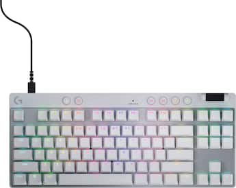 Logitech PRO X TKL RAPID Wired Hall Effect Gaming Keyboard with Logitech PRO X TKL RAPID Wired Hall Effect Gaming Keyboard with