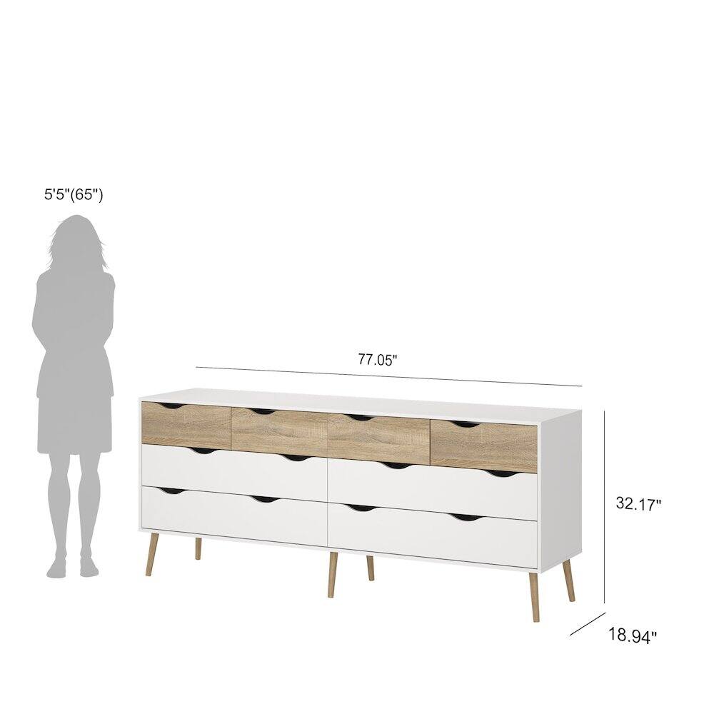 5'5" (65")  
77.05"  
32.17"  
18.94"