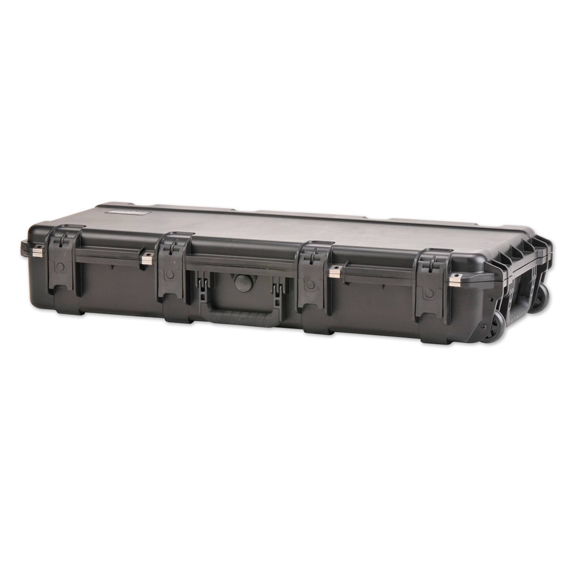 Alt View 8. SKB - SKB iSeries Durable Baseball Bat Case for 10 Bats, Weatherproof, Secure Locks - Black.