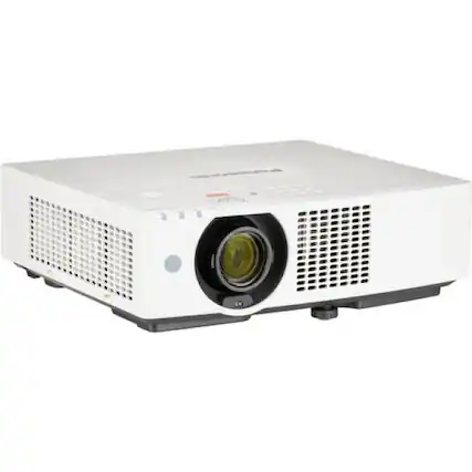 Front. Panasonic - Panasonic Connect LCD Projector - Black - Front - 7300 lm - 1.07 Billion Colors (30-bit).