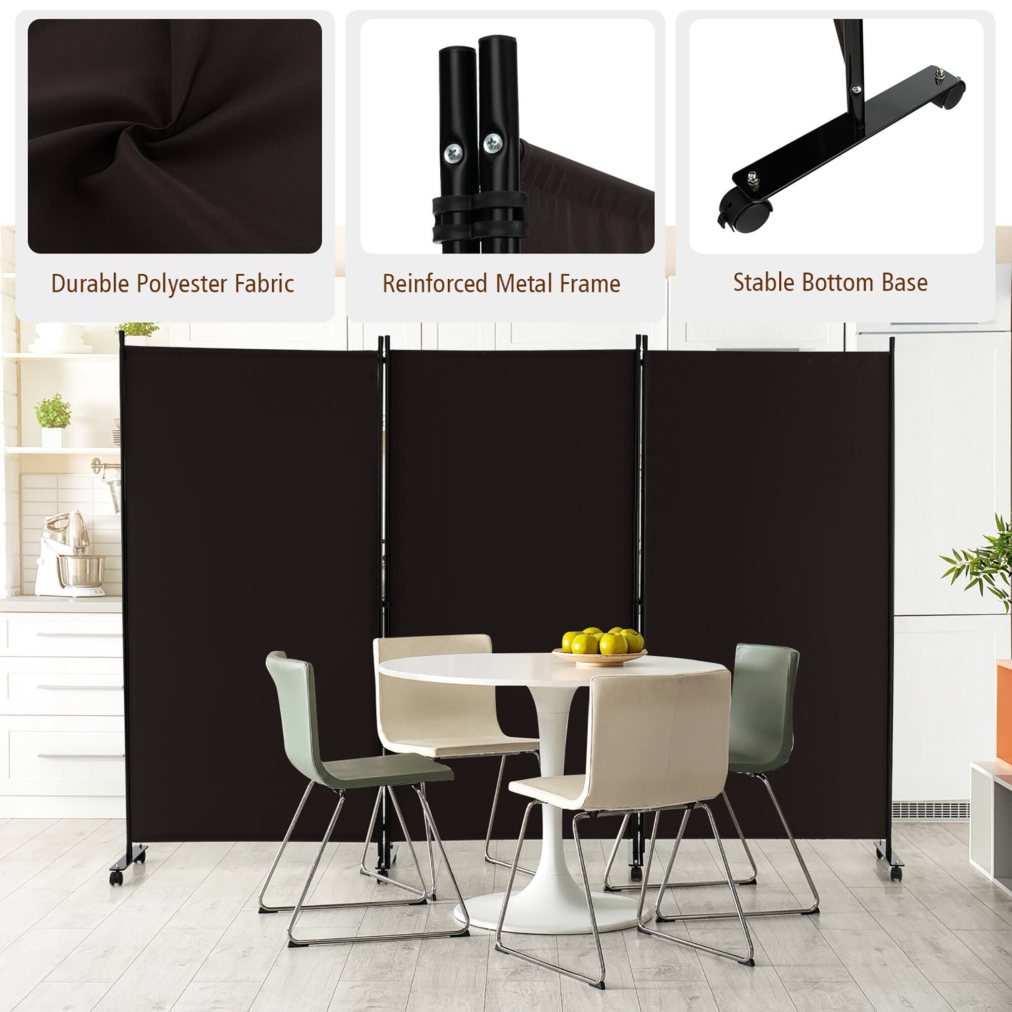 Durable Polyester Fabric  
Reinforced Metal Frame  
Stable Bottom Base