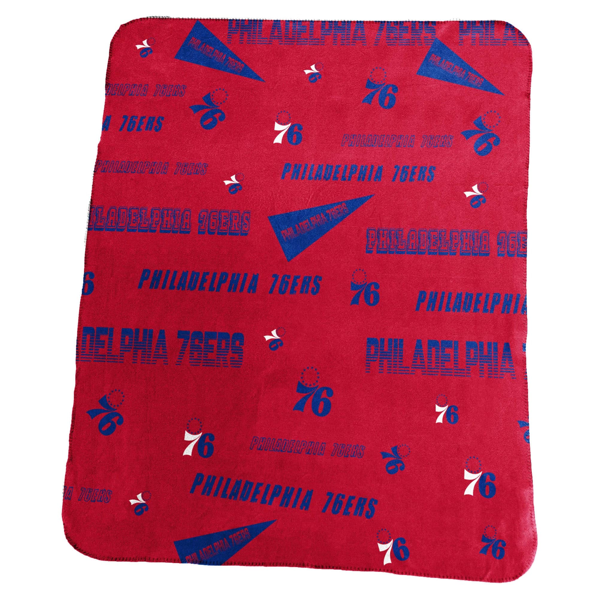 "Logo Brands - Philadelphia 76ers 50"" x 60"" Classic Fleece Blanket - Multicolor" price history on PriceWatchPro