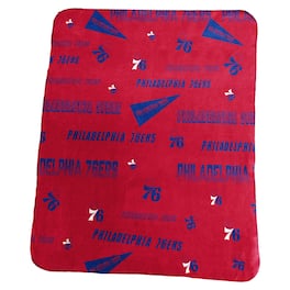 Logo Brands - Philadelphia 76ers 50" x 60" Classic Fleece Blanket - Multicolor