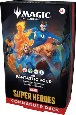 Wizards of The Coast - MTG Marvel Super Heroes Commander Deck - The Fantastic Four