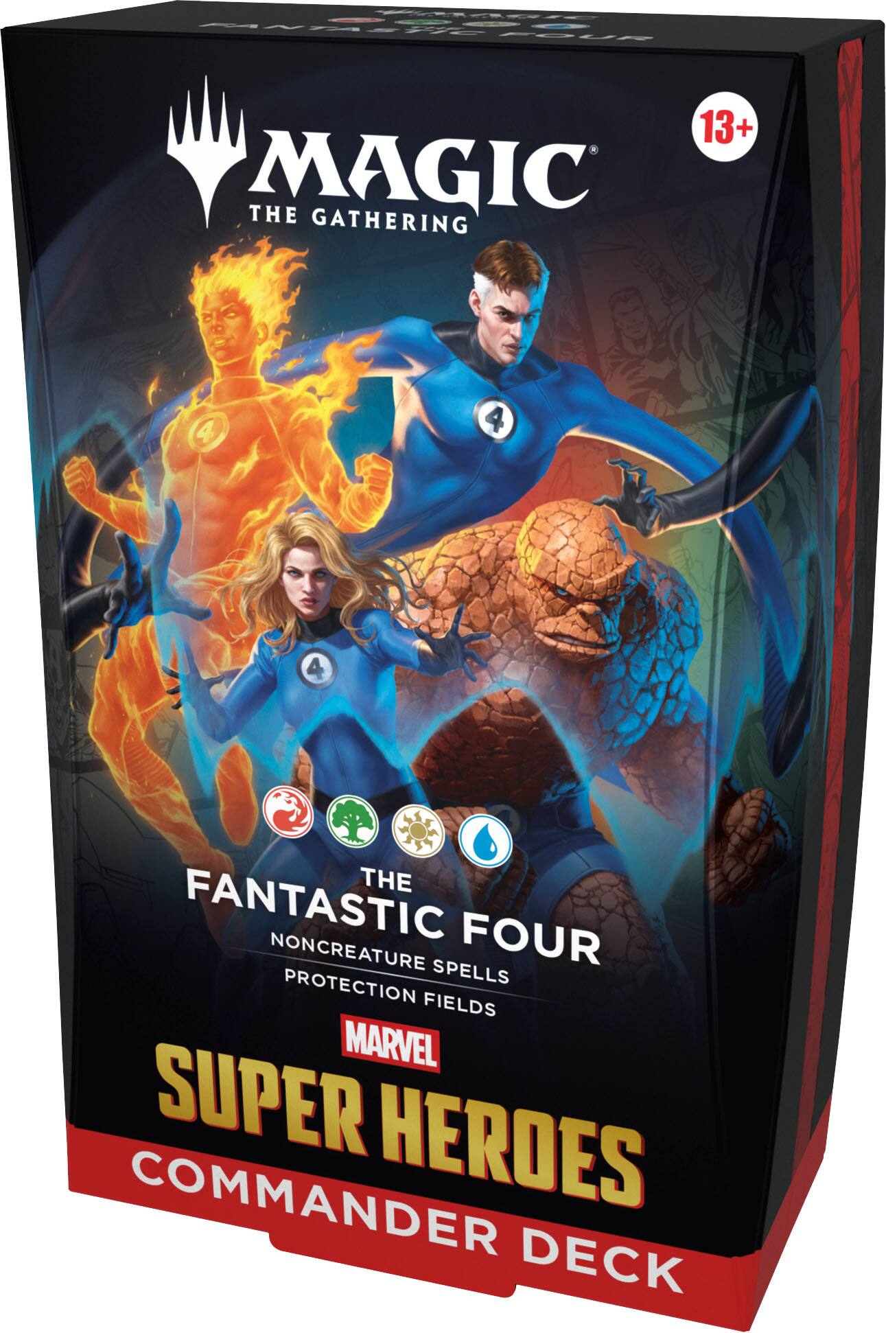 Wizards of The Coast - MTG Marvel Super Heroes Commander Deck - The Fantastic Four