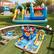 Dry
Ready for hours of bouncing excitement
Wet
Cool off and slide down into endless summer joy