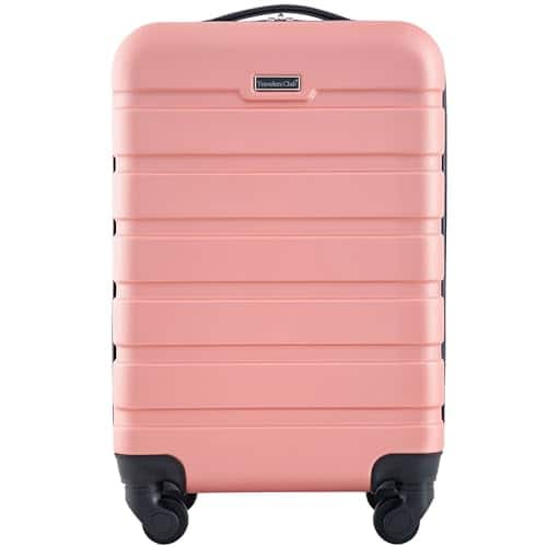 Vulpecula Spade - Harper Luggage, 20-Inch Carry-On - Rose Gold