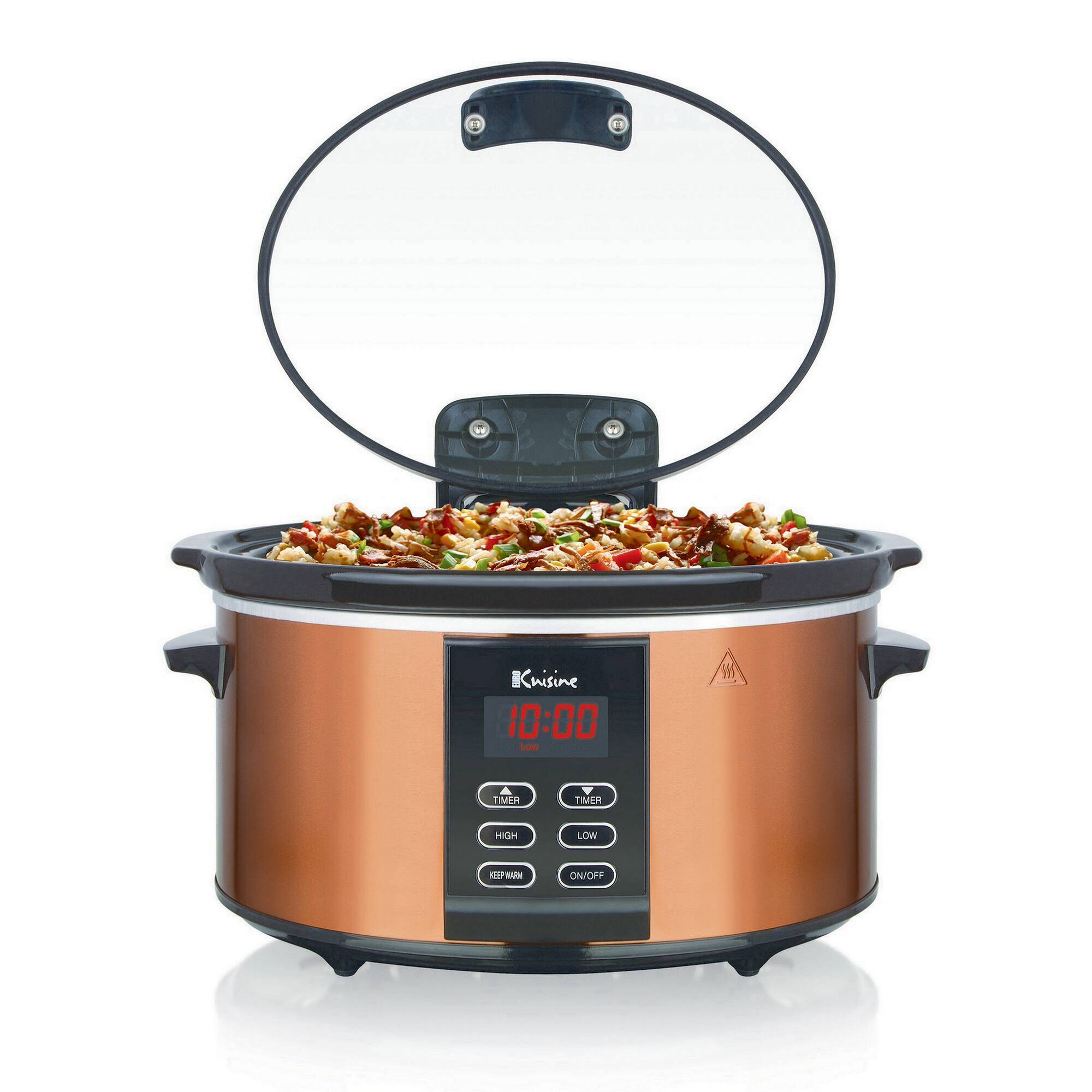 I Knisine 10:00 -e W TIMER TIMER HIGH LOW KEEP WARM ON/OFF