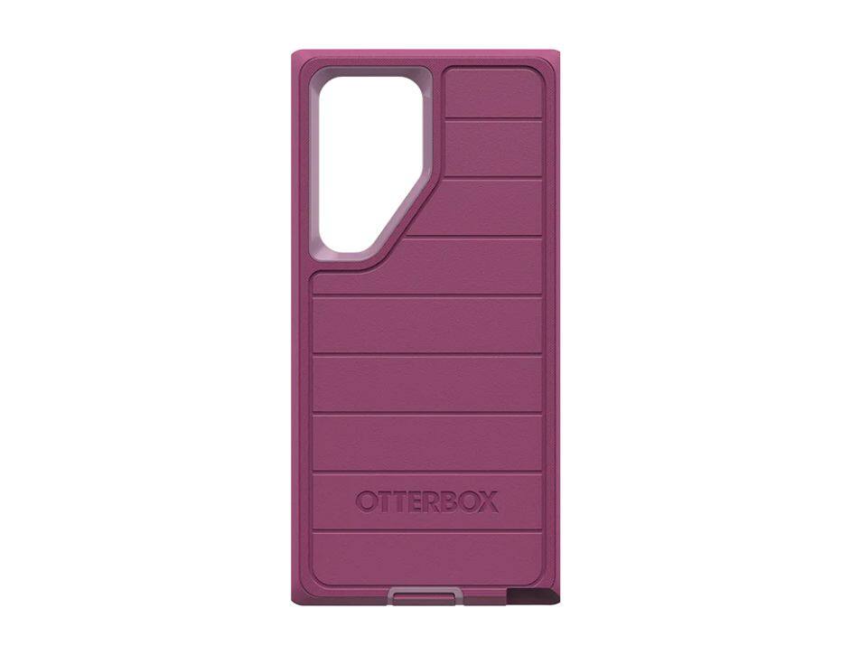 OtterBox - Defender Pro Series Case and Holster for Samsung Galaxy S23 Ultra | Color: - Dark Pink