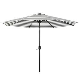 WestinTrends - Paolo 9 ft. Patio Table Umbrella with tilt and crank features - Gray/White