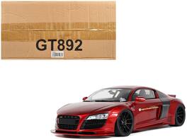 2022 Audi R8 "LB Works" 1/18 Model Car by GT Spirit - Red Metallic
