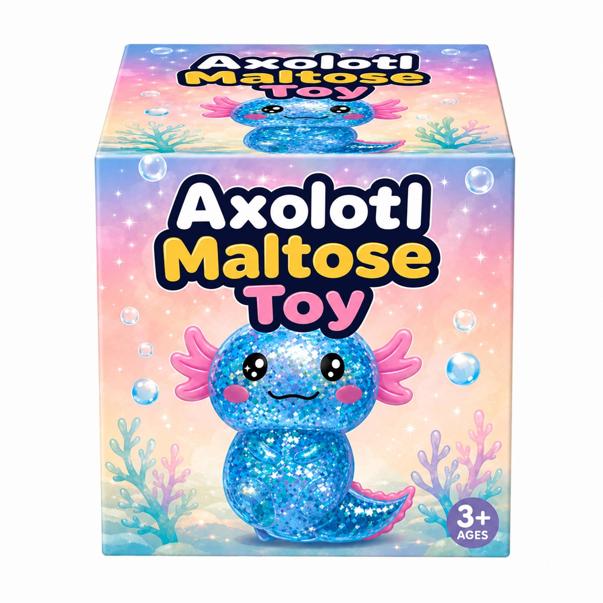 Axolotl Maltose Toy  
3+ AGES