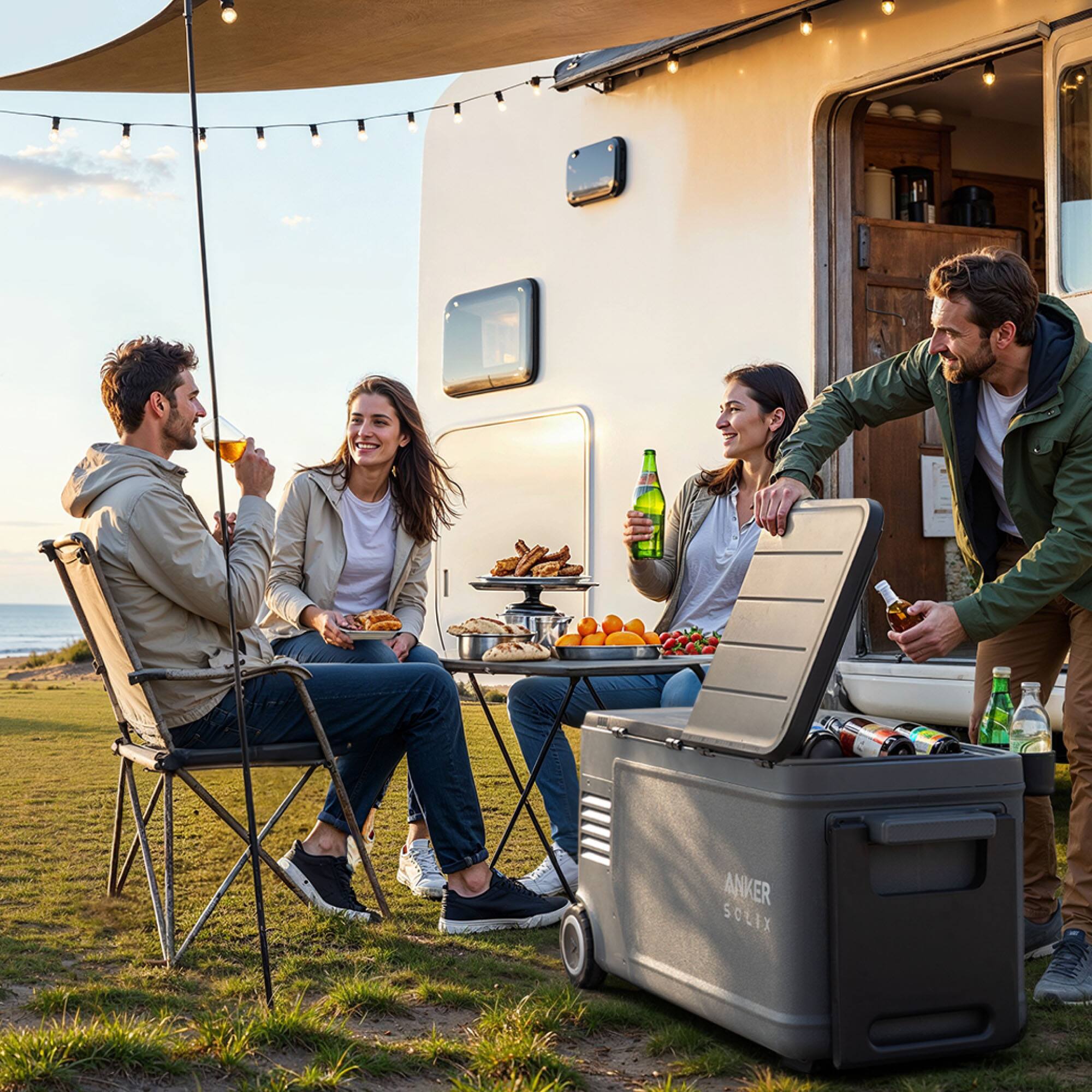 The text on the image is "ANKER SOLIX".