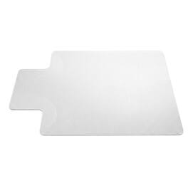 Floortex - Vinyl Lipped Chair Mat for Hard Floor - 36" x 48" - Clear