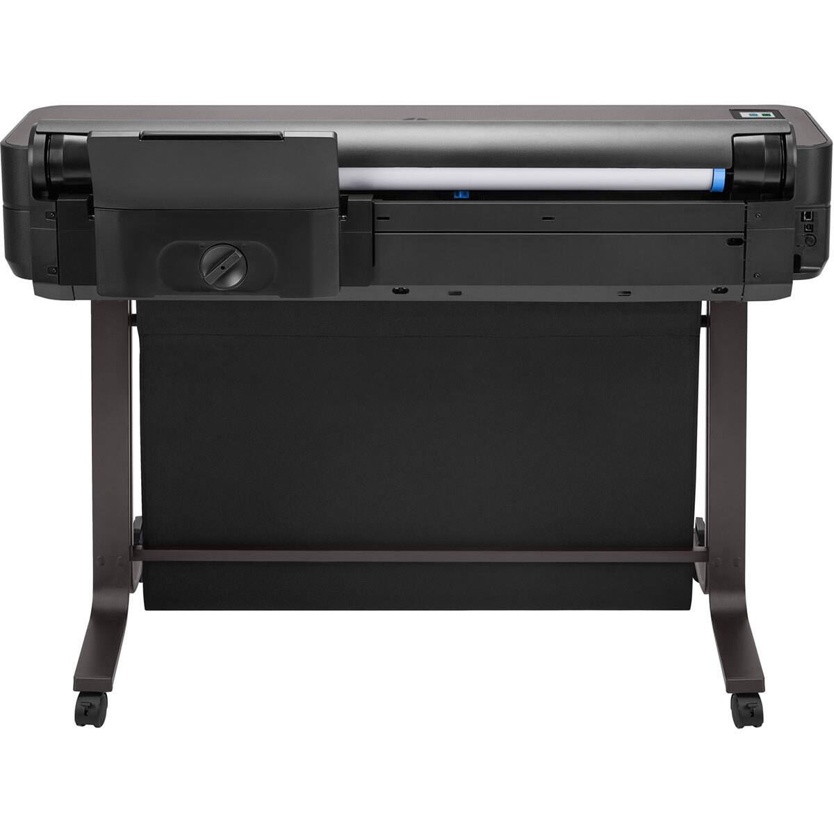 Alt View 3. HP - HP DesignJet T650 36-inch Large Format Plotter Printer w/ Auto Sheet Feeder, Stand & 2-Year Warranty (5HB10T).