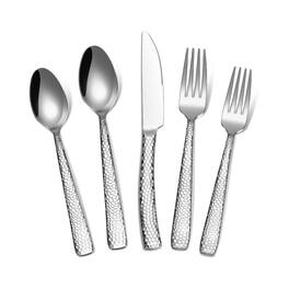 Furno Fusion - Heavy-Duty Mirror Finish Flatware Cutlery Set - Silver