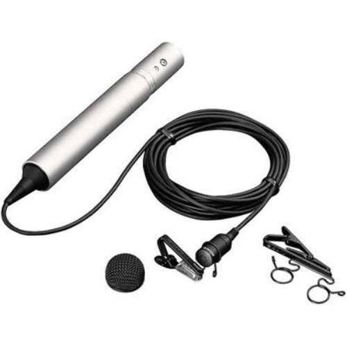 Alt View 1. Sony - Sony ECM-55 Series ECM-55B Omni-Directional Electret Condenser Lavalier Microphone (ecm55b).