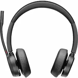 HP - Poly Voyager 4320 USB-A Headset +BT700 dongle TAA - Microsoft Teams Certification - Stereo - USB Type A - Wired/Wireless