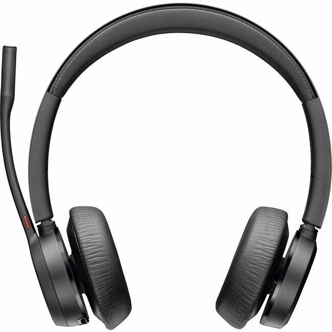 Front. HP - Poly Voyager 4320 USB-A Headset +BT700 dongle TAA - Microsoft Teams Certification - Stereo - USB Type A - Wired/Wireless.