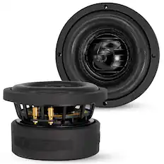 Front. 5 CORE - 5Core 6.5 Inch Car Subwoofer Dual 2Ohm 1000W Replacement Speaker Sub Woofer-WF 6.5140 DBL D2 - Black.