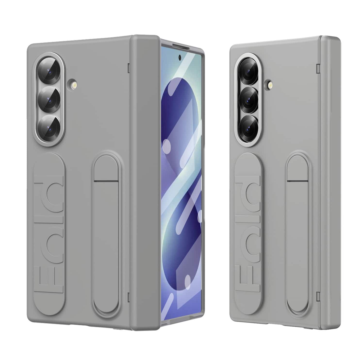 Dteck - Full Body Case for Samsung Galaxy Z Fold8 Ultra,Shockproof Stand Cover with Hinge Protection,Built-in Screen Protector - Gray price history on PriceWatchPro