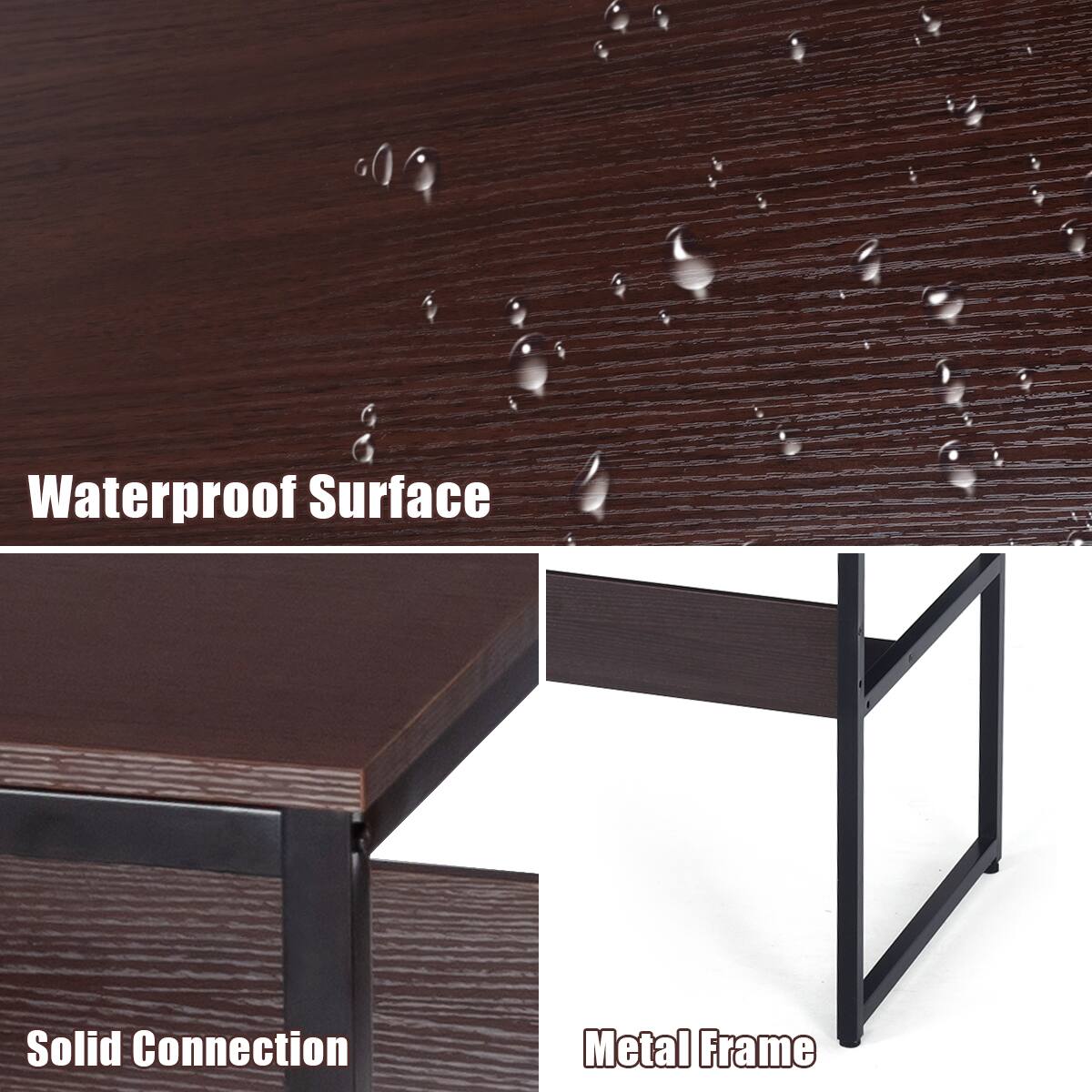 Waterproof Surface  
Solid Connection  
Metal Frame