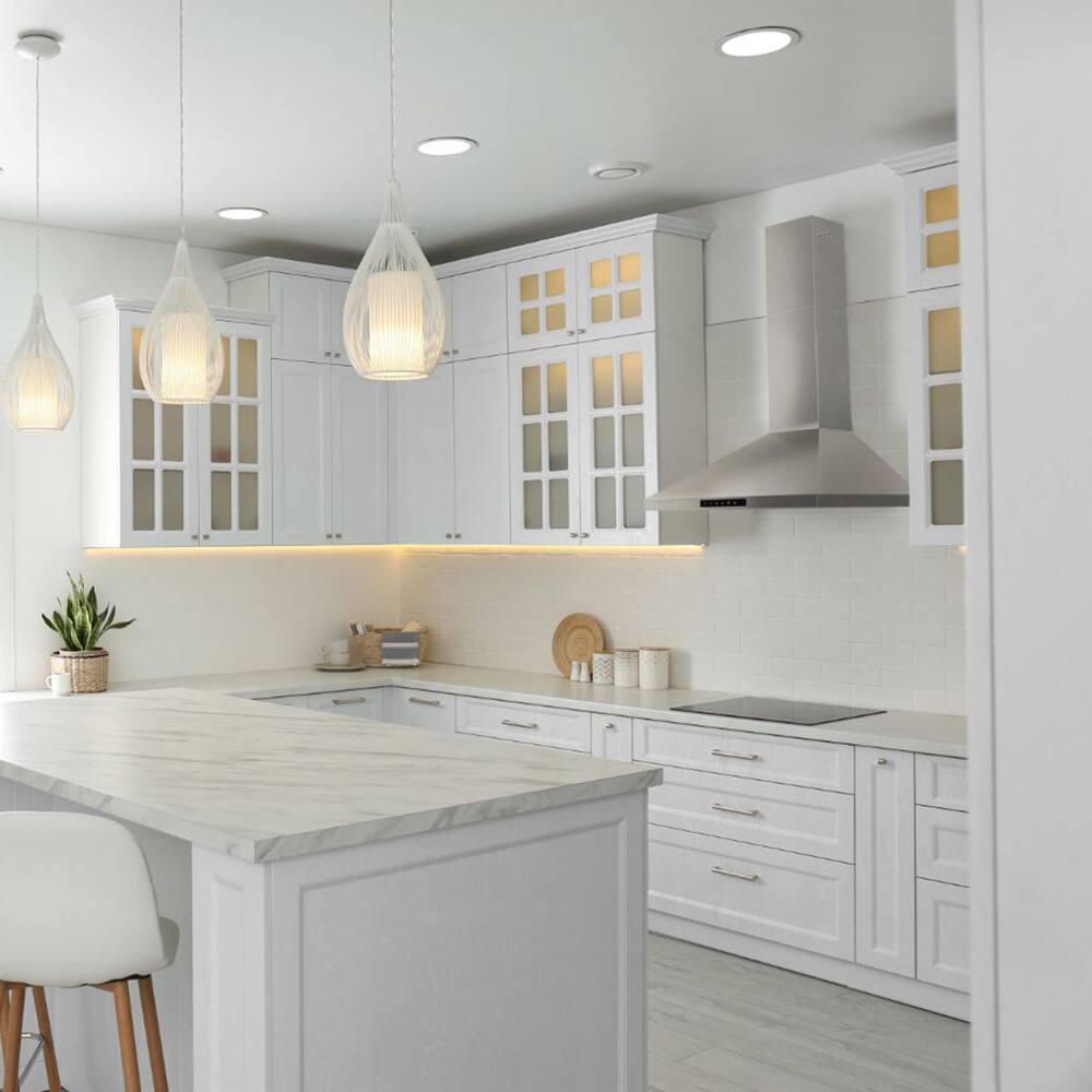 Alt View 5. Sharp - 30" Wall Mount Chimney Range Hood SHC3062FS.