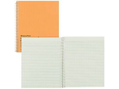Alt View 1. National Brand - National Brand 1-Subject Notebooks, 7" x 8", Narrow Ruled, 80 Sheets, Brown (33004) - Brown.