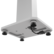 Alt View 2. Kanto - 30" Fillable Speaker Stands with Isolation Feet and Fillable Channel, Pair - White.