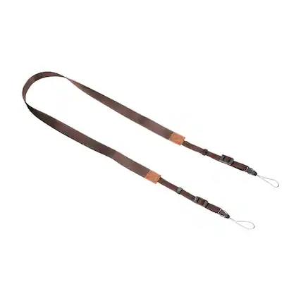 Front. Unique Bargains - 1pc Camera Strap, Nylon Adjustable Neck Shoulder Strap for DSLR SLR Compact Cameras Mirrorless - Brown.