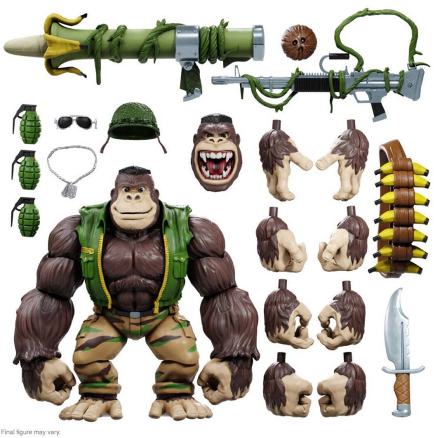 Super7 - Teenage Mutant Ninja Turtles - ULTIMATES! Wv7 - Guerrilla Gorilla (TMNT) - COLLECTIBLES