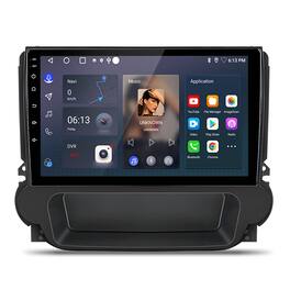 Junsun - 9" Car Stereo Radio Android 14 carplay 2+64GB GPS Navi WIFI RDS SWC Bluetooth FM For Chevrolet Malibu 2012-2015 - Black