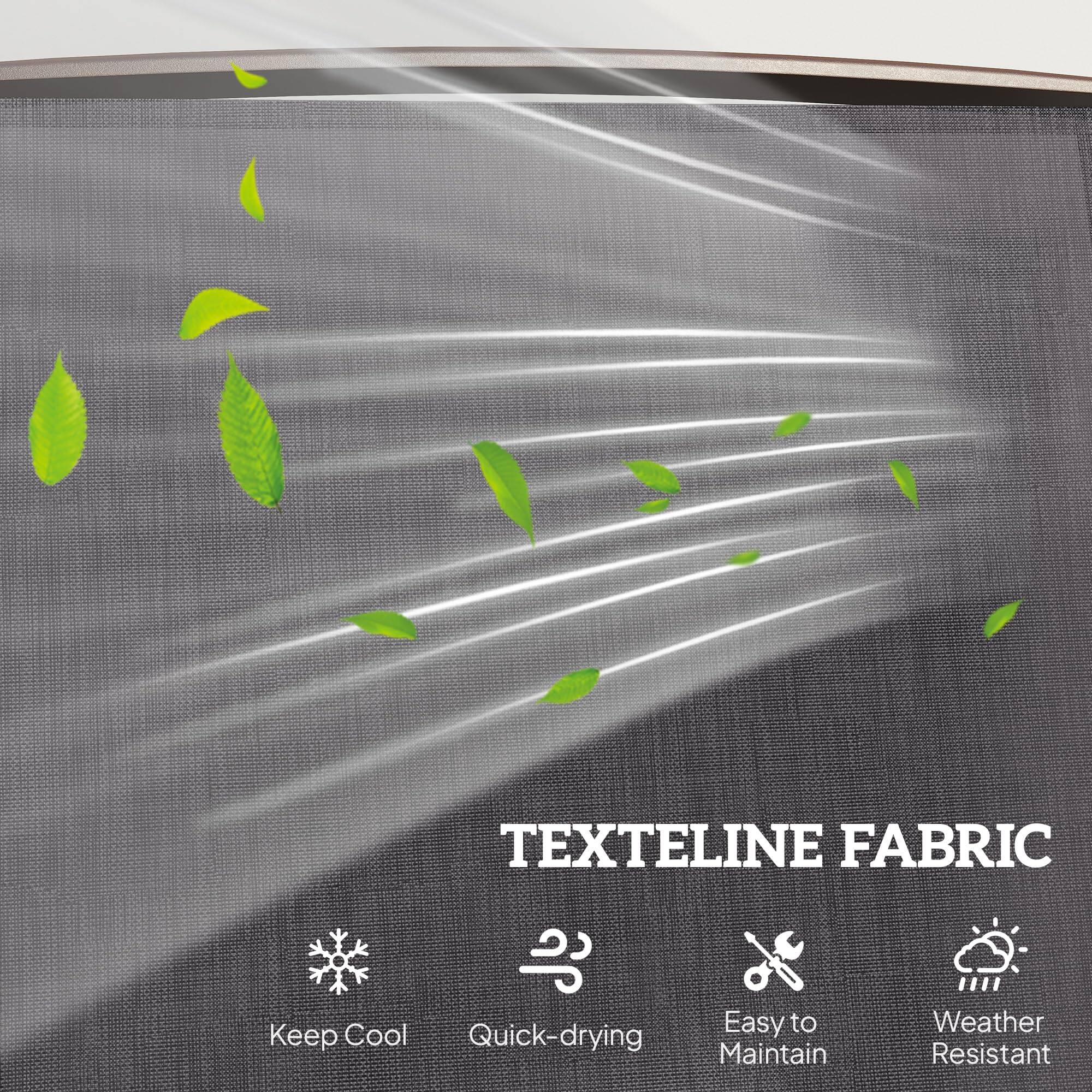 TEXTELINE FABRIC

- Keep Cool
- Quick-drying
- Easy to Maintain
- Weather Resistant