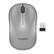 Front. Staples TECH - Wireless Ambidextrous Optical USB Mouse - Gray.