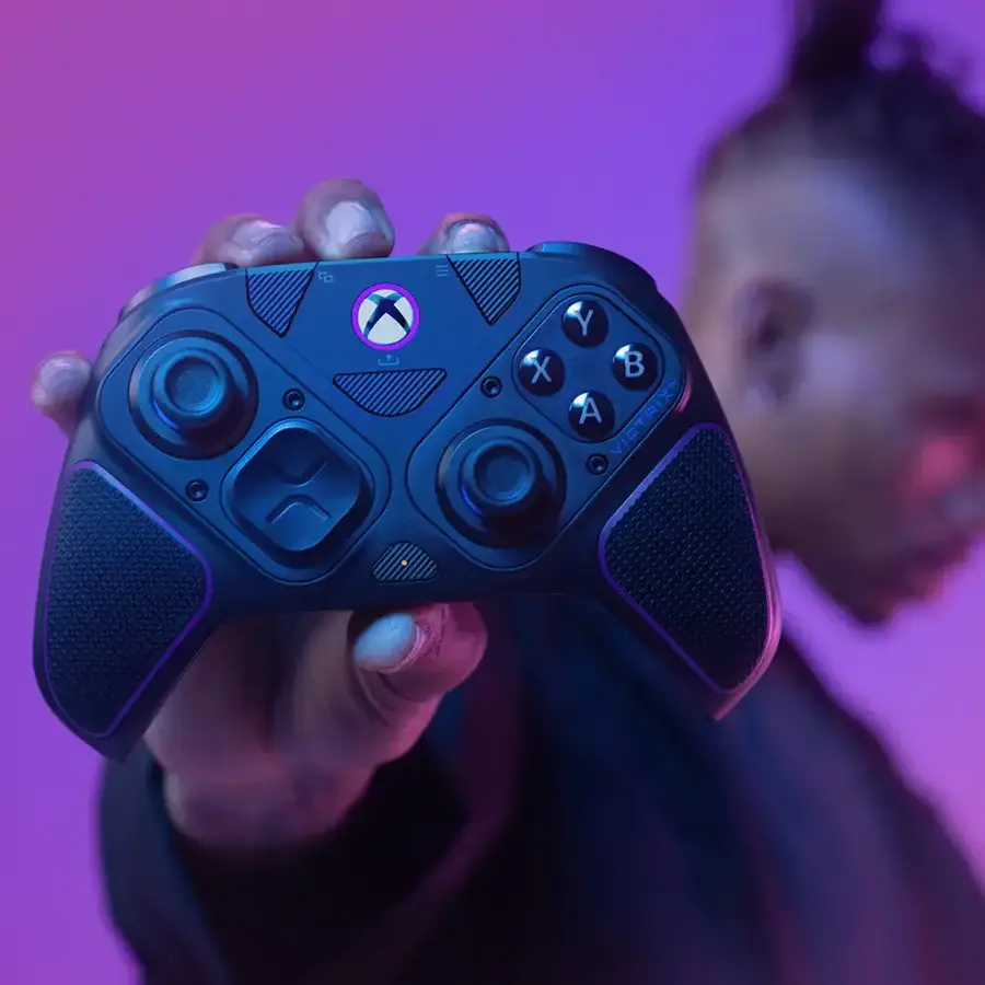 Alt View 14. PDP - Victrix Pro BFG Wireless Controller for Xbox Series X|S, Xbox One, and Windows 10/11 PC - Black.