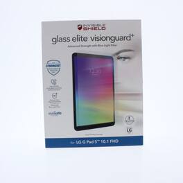 ZAGG - Screen Protector FIT LG G Pad 510.1 FHD Glass elite VisionGuard+ (ZAG200107044-V) - Clear