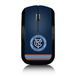 Keyscaper - New York City FC Team Stripe Wireless Mouse - Wireless - Multicolor