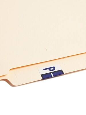 Alt View 2. Smead - BCCR Labels File Folder Labels, P, Violet, 500/Roll - Purple.