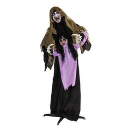Boyel Living - LED Light Up Moving Vampire Halloween Decoration for Outdoor Yard - Multicolor