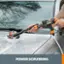 The text on the image reads "WORX WX POWER SCRUBBING."