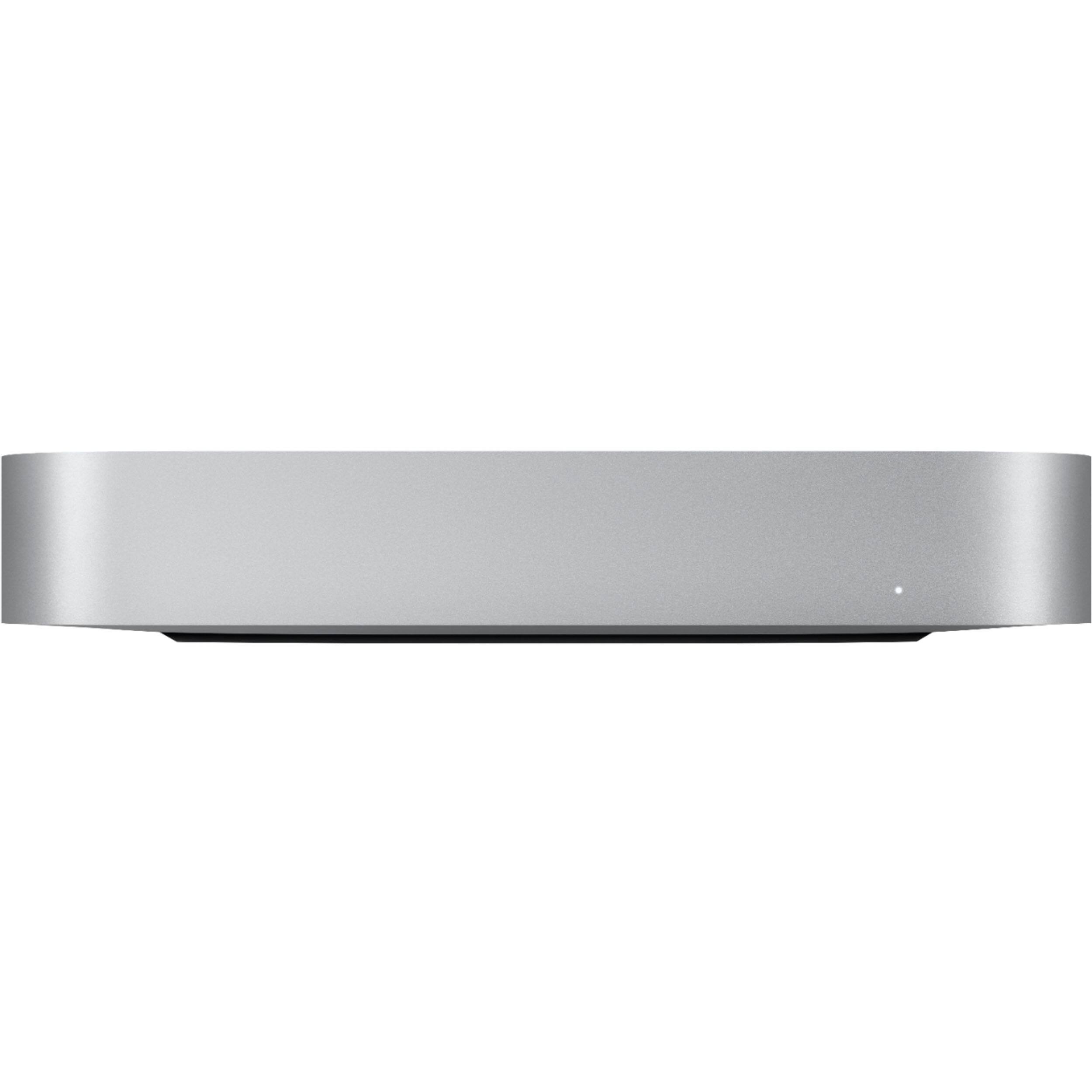 Alt View 5. Apple - Apple Mac Mini "M1 Chip" 8CPU/8GPU with 8GB Memory, 256 GB SSD - Silver.