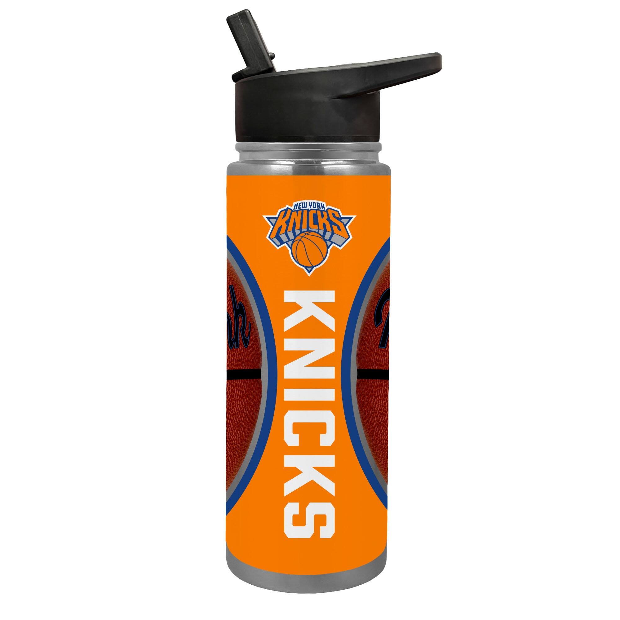 Great American Products - New York Knicks 24oz. Jr. Thirst Game Ball Hydration Bottle - Brown