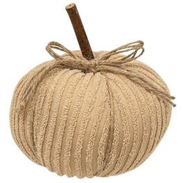 BreeBe - *Cream Chenille Pumpkin 6 inch - White