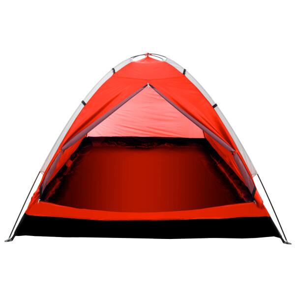 Alt View 2. Wakeman - 2 Person Camping Tent - Red.