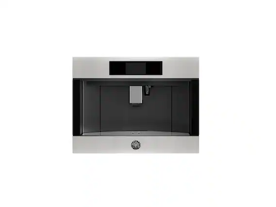 Front. Bertazzoni - Bertazzoni Built-In Coffee Machine - Stainless steel - Stainless Steel.