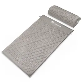 ProsourceFit - Acupressure Mat and Pillow Set - Gray