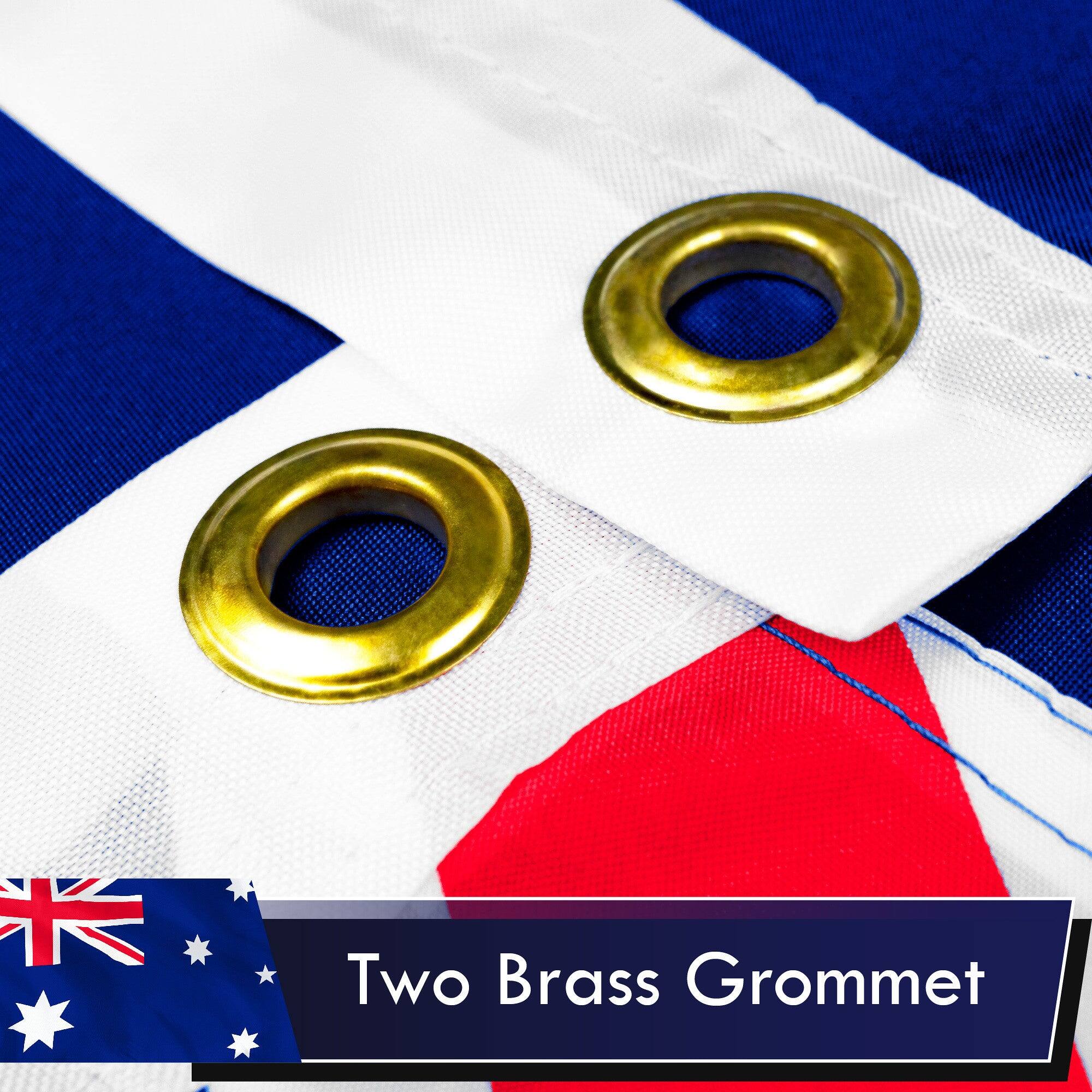 Two Brass Grommet
